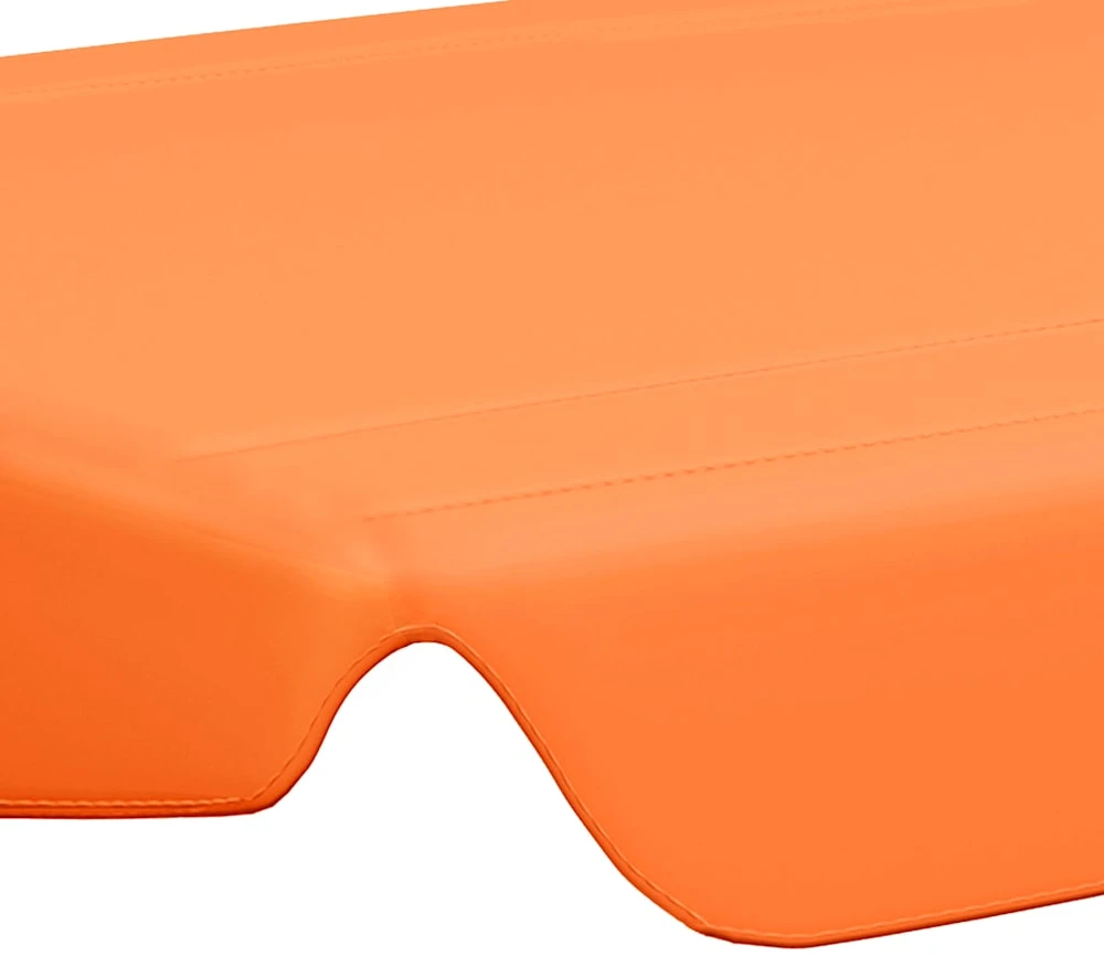 Pakaitinis skliautas sodo sūpynėms, oranžinis, 150/130x105/70cm