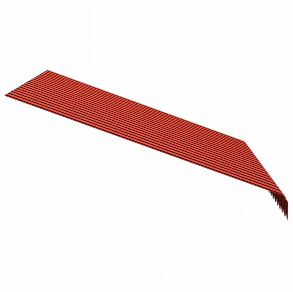 Markizės pakaitinis audinys Oranžinė ir ruda 300 x 250 cm