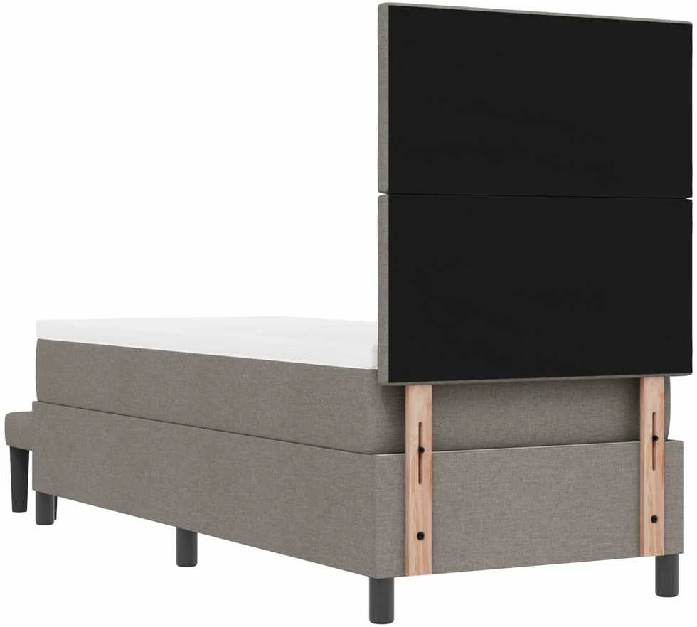 Kiemas lova su galvūgalio Tortora 80 x 200 cm audinys