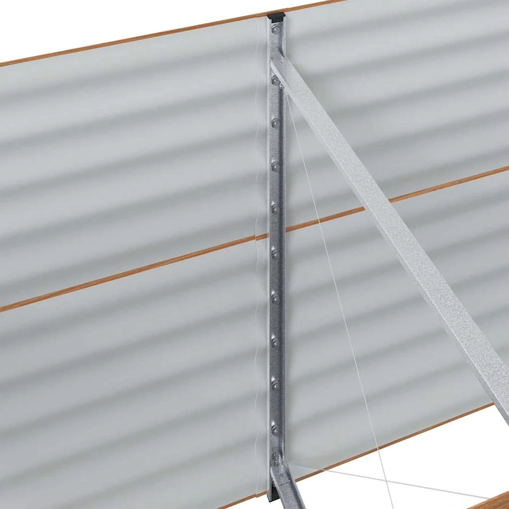 Pakelta lova Ruda 240 x 80 x 81 cm Plienas