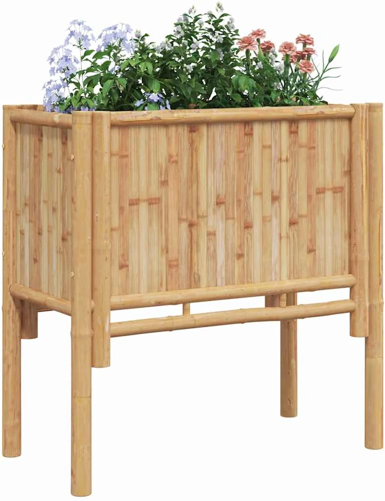 Pakelta lova Ruda 70 x 35 x 70 cm Bambukas