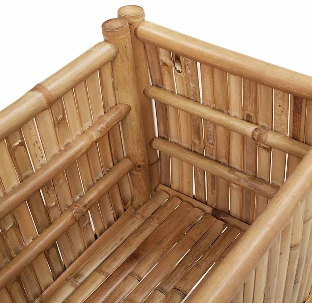 Pakelta lova Ruda 90 x 35 x 70 cm Bambukas
