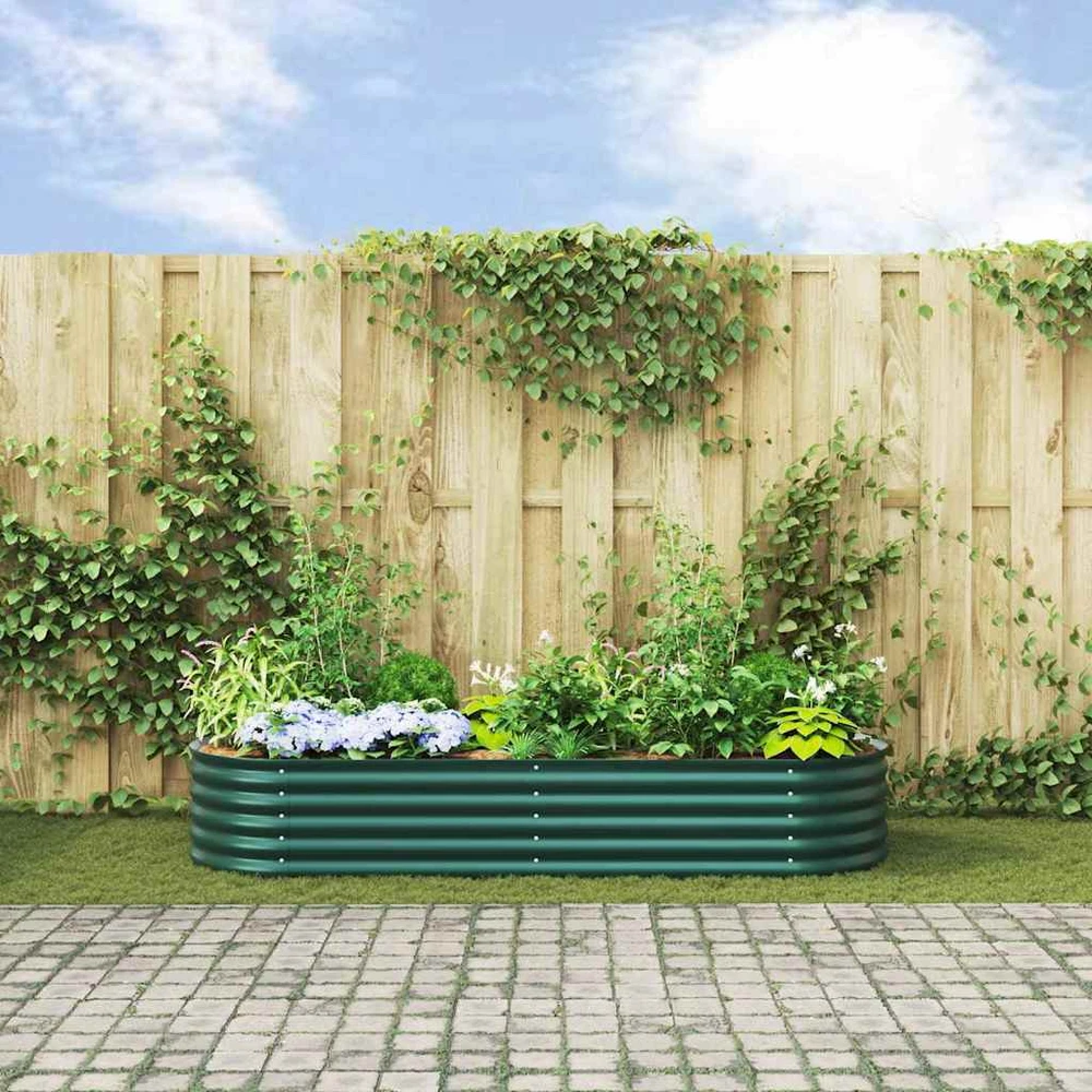 Pakelta lova Žalia 240 x 80 x 44 cm Plienas