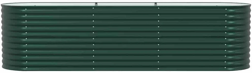 Pakelta lova Žalia 320 x 80 x 81 cm Plienas