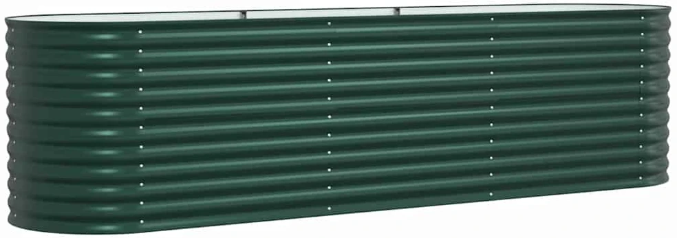 Pakelta lova Žalia 320 x 80 x 81 cm Plienas