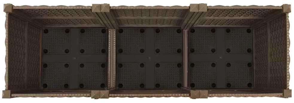 Aukštas lovelis, 120x40x38cm, polipropilenas