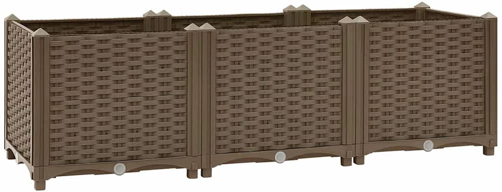 Aukštas lovelis, 120x40x38cm, polipropilenas