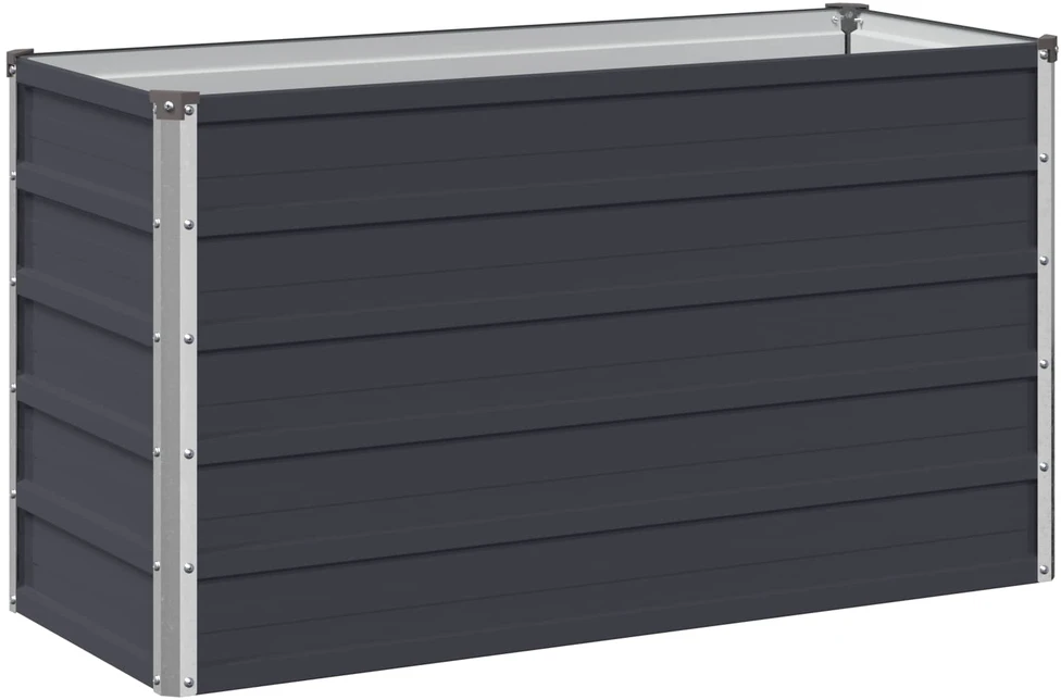 Pakelta sodo lova Antracito 100 x 40 x 55 cm