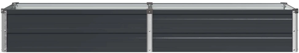 Pakelta sodo lova Antracito 160 x 40 x 24 cm