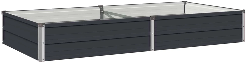 Pakelta sodo lova Antracito 160 x 80 x 24 cm