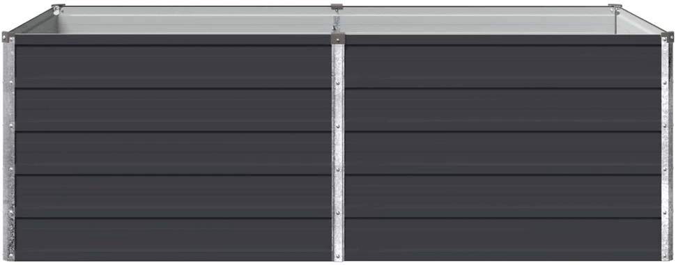 Pakelta sodo lova Antracito 160 x 80 x 55 cm