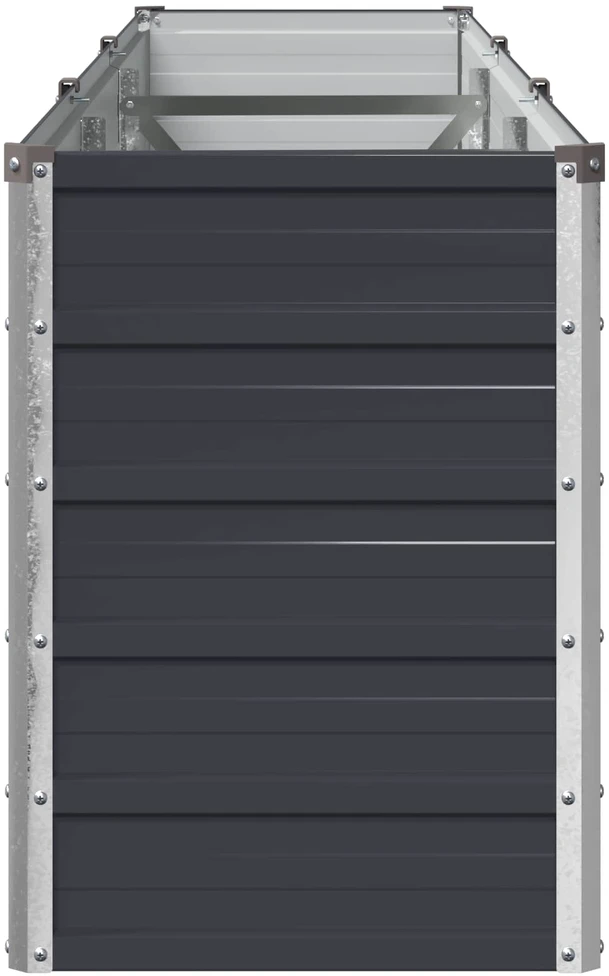 Pakelta sodo lova Antracito 242 x 40 x 55 cm