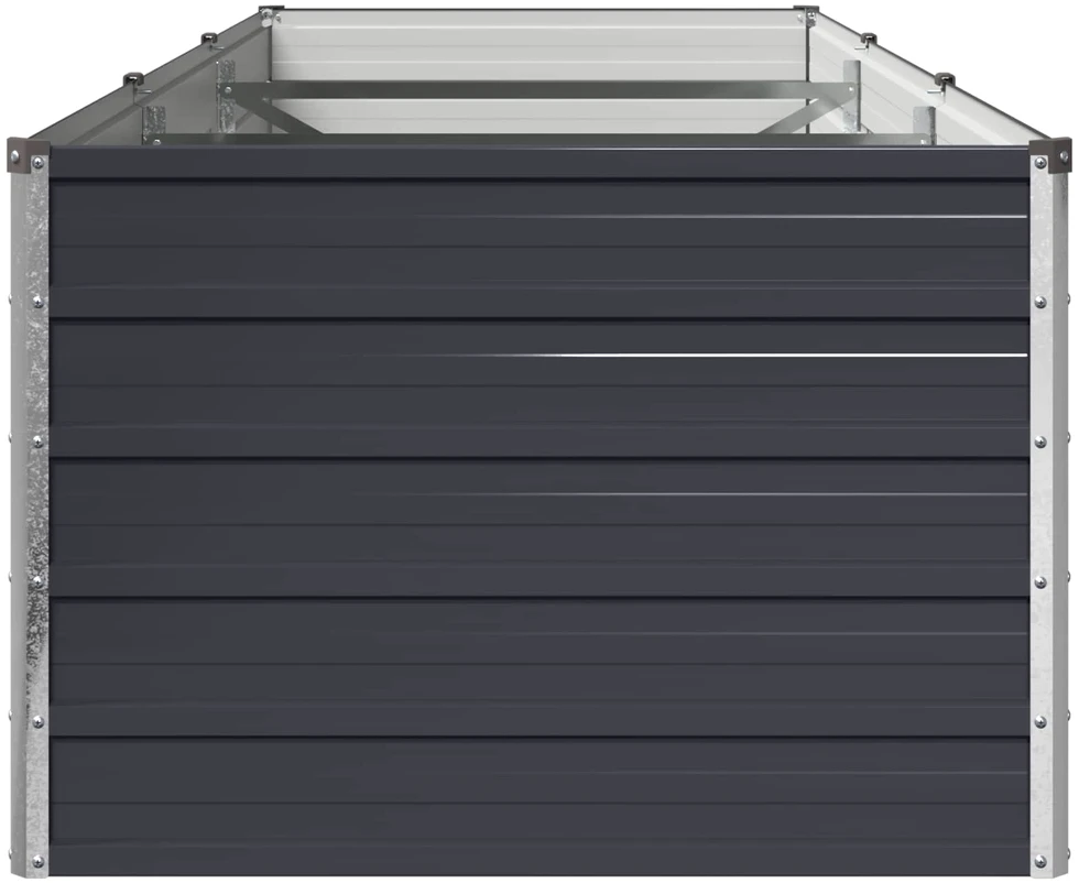 Pakelta sodo lova Antracito 240 x 80 x 55 cm