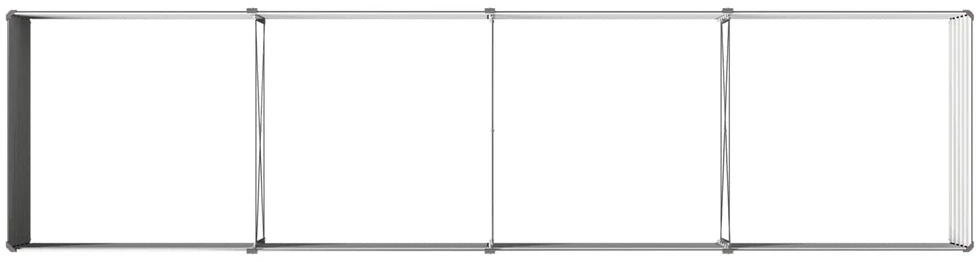 Pakelta sodo lova Antracito 320 x 80 x 55 cm