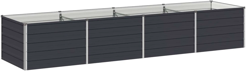 Pakelta sodo lova Antracito 320 x 80 x 55 cm