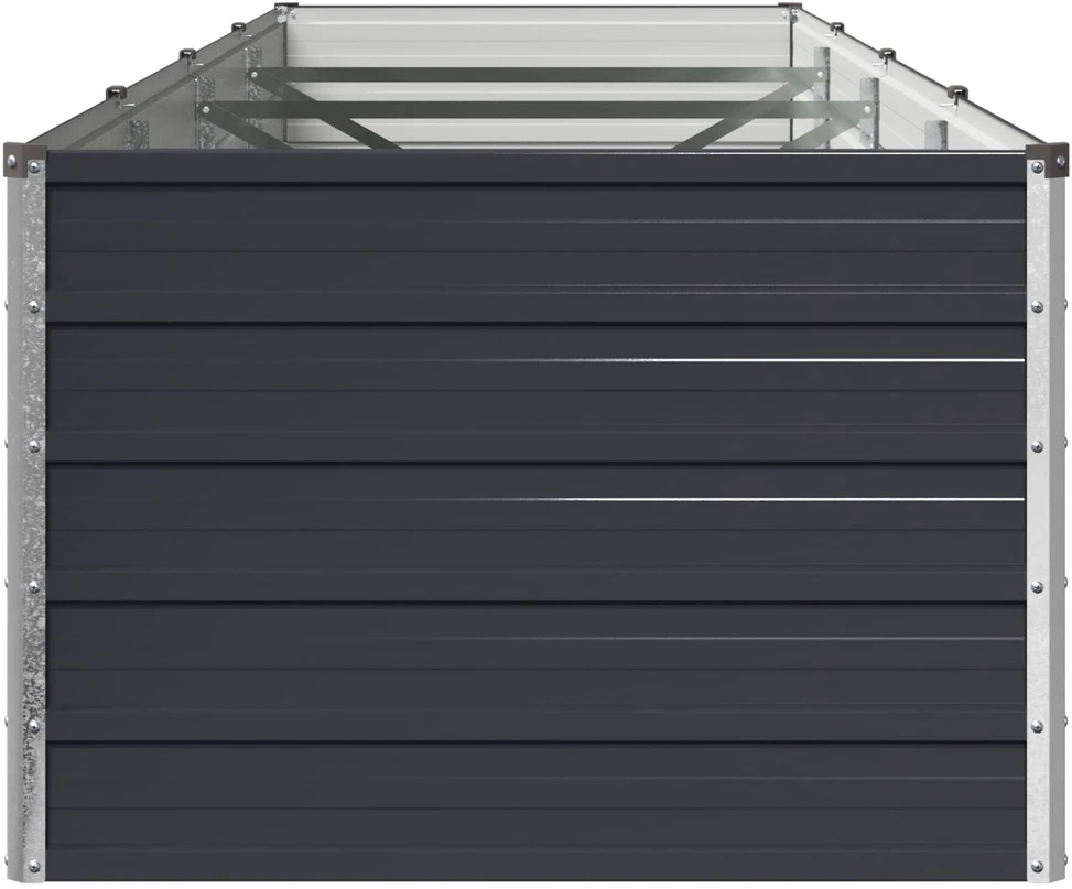 Pakelta sodo lova Antracito 320 x 80 x 55 cm