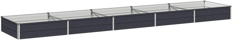 Pakelta sodo lova Antracito 400 x 80 x 24 cm
