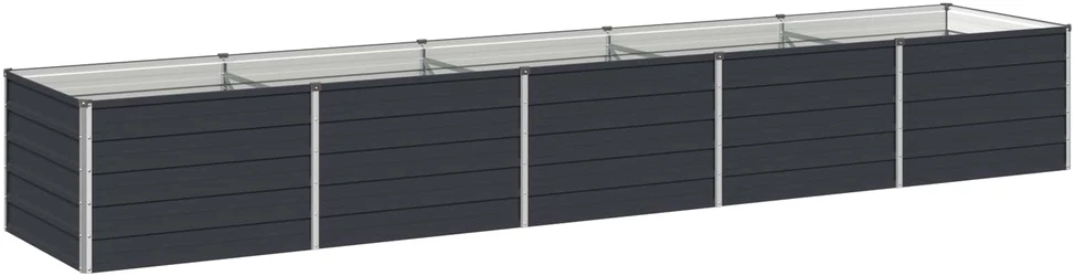 Pakelta sodo lova Antracito 400 x 80 x 55 cm