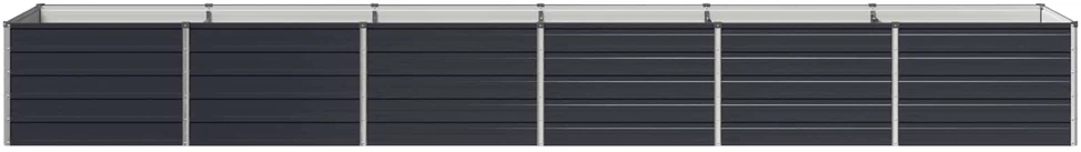 Pakelta sodo lova Antracito 480 x 80 x 55 cm