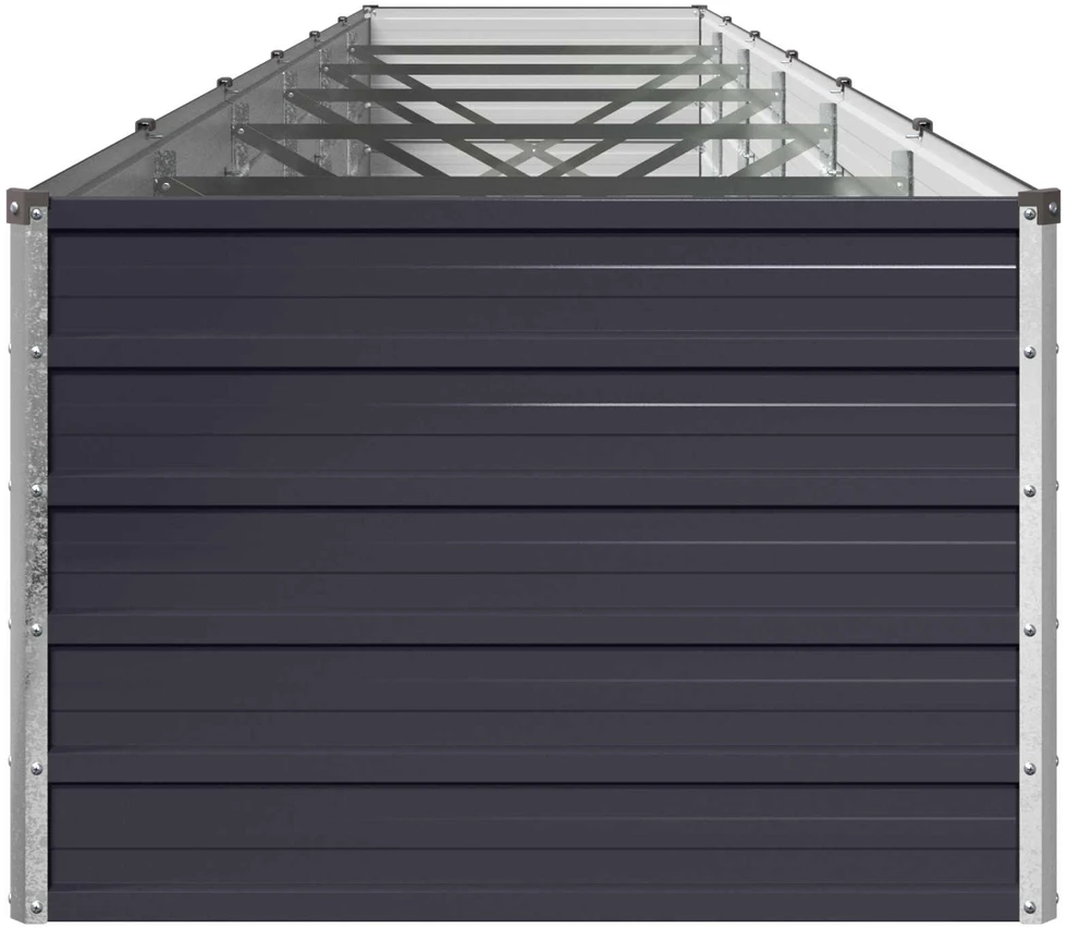 Pakelta sodo lova Antracito 480 x 80 x 55 cm