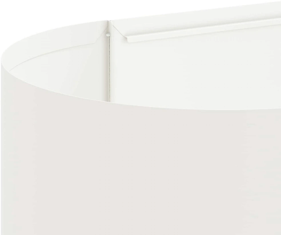 Pakelta sodo lova Balta 200 x 40 x 40 cm