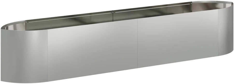 Pakelta sodo lova Galvanizuotas plienas 220 x 40 x 40 cm