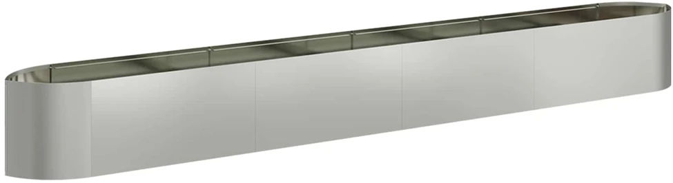 Pakelta sodo lova Galvanizuotas plienas 380 x 40 x 40 cm