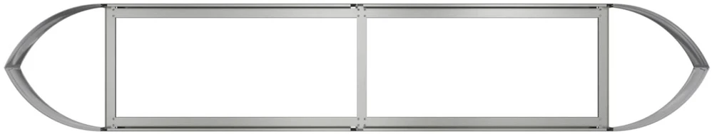 Pakelta sodo lova Galvanizuotas plienas 220 x 40 x 40 cm
