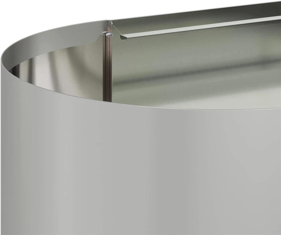 Pakelta sodo lova Galvanizuotas plienas 120 x 40 x 40 cm