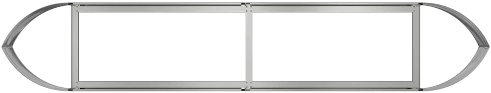 Pakelta sodo lova Galvanizuotas plienas 220 x 40 x 40 cm