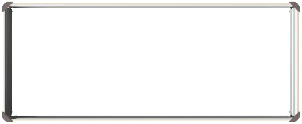 Pakelta sodo lova Ivory 100 x 40 x 24 cm