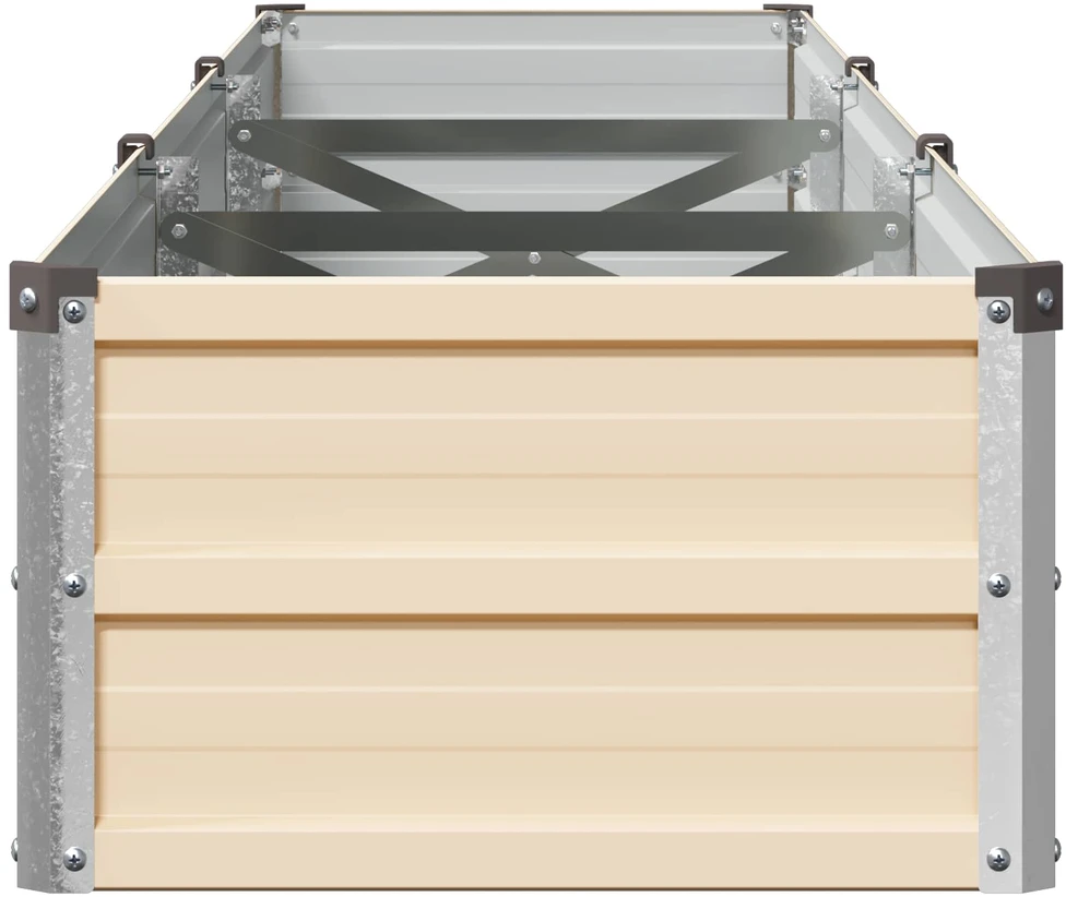 Pakelta sodo lova Ivory 240 x 40 x 24 cm