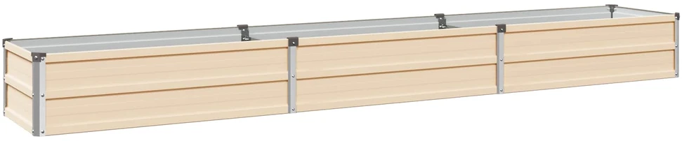 Pakelta sodo lova Ivory 240 x 40 x 24 cm