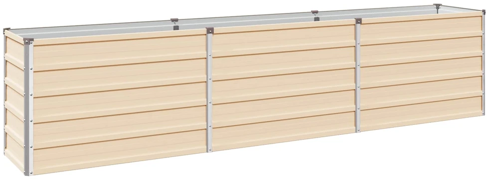 Pakelta sodo lova Ivory 240 x 40 x 55 cm