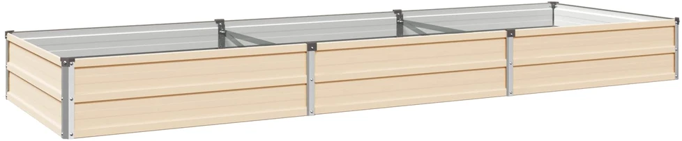 Pakelta sodo lova Ivory 240 x 80 x 24 cm