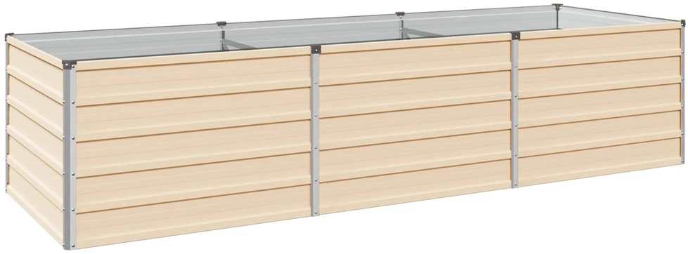 Pakelta sodo lova Ivory 240 x 80 x 55 cm