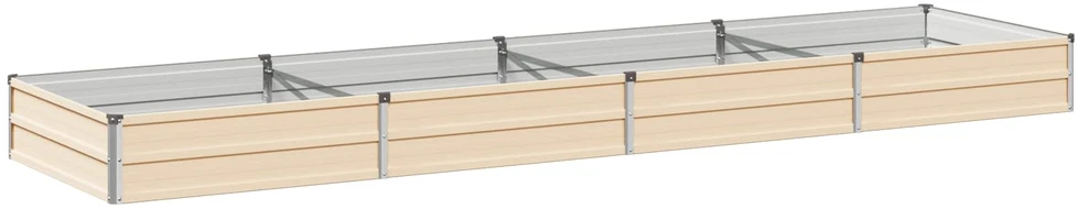 Pakelta sodo lova Ivory 320 x 80 x 24 cm Galvanizuotas plienas
