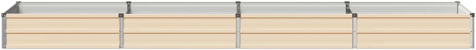 Pakelta sodo lova Ivory 320 x 80 x 24 cm Galvanizuotas plienas