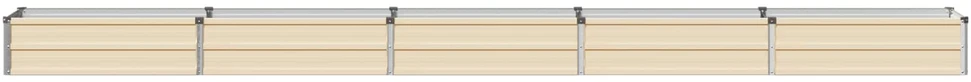 Pakelta sodo lova Ivory 400 x 40 x 24 cm