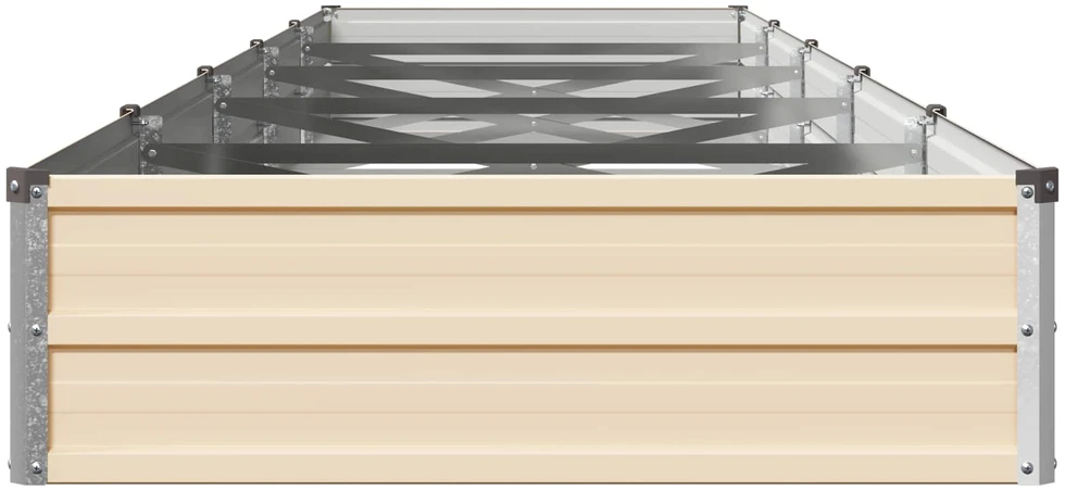 Pakelta sodo lova Ivory 400 x 80 x 24 cm