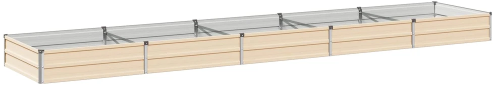 Pakelta sodo lova Ivory 400 x 80 x 24 cm