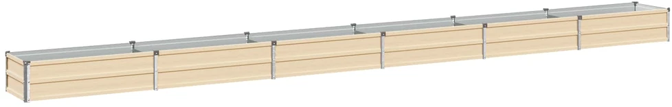 Pakelta sodo lova Ivory 480 x 40 x 24 cm Galvanizuotas plienas