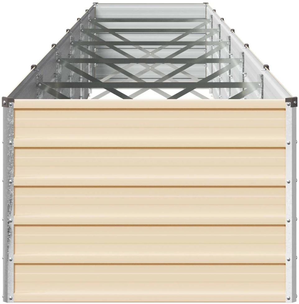 Pakelta sodo lova Ivory 600 x 80 x 55 cm Galvanizuotas plienas