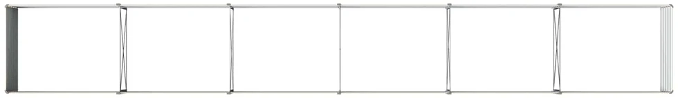 Pakelta sodo lova Ivory 600 x 80 x 55 cm Galvanizuotas plienas