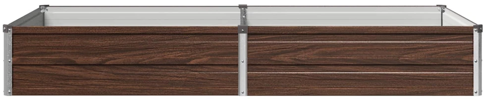 Pakelta sodo lova Juoda 160 x 80 x 24 cm