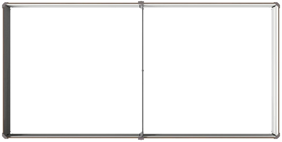 Pakelta sodo lova Juoda 160 x 80 x 24 cm