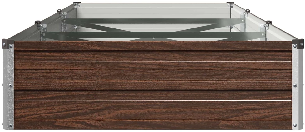 Pakelta sodo lova Juodasis riešutmedis 240 x 80 x 24 cm