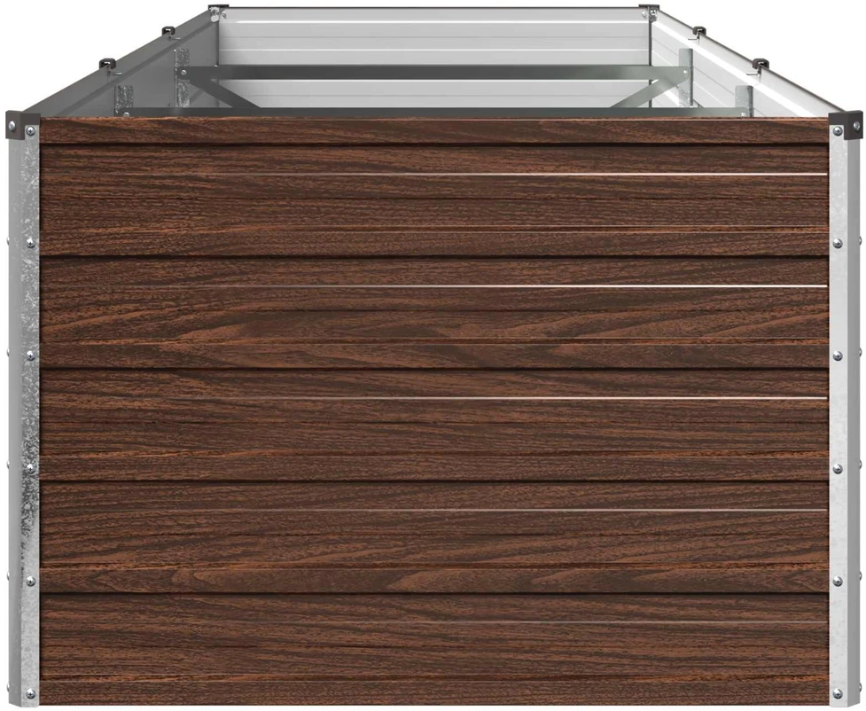 Pakelta sodo lova Juoda 240 x 80 x 55 cm