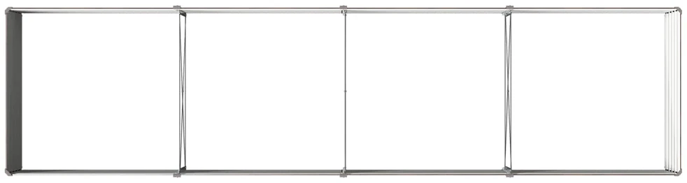 Pakelta sodo lova Juoda 320 x 80 x 55 cm