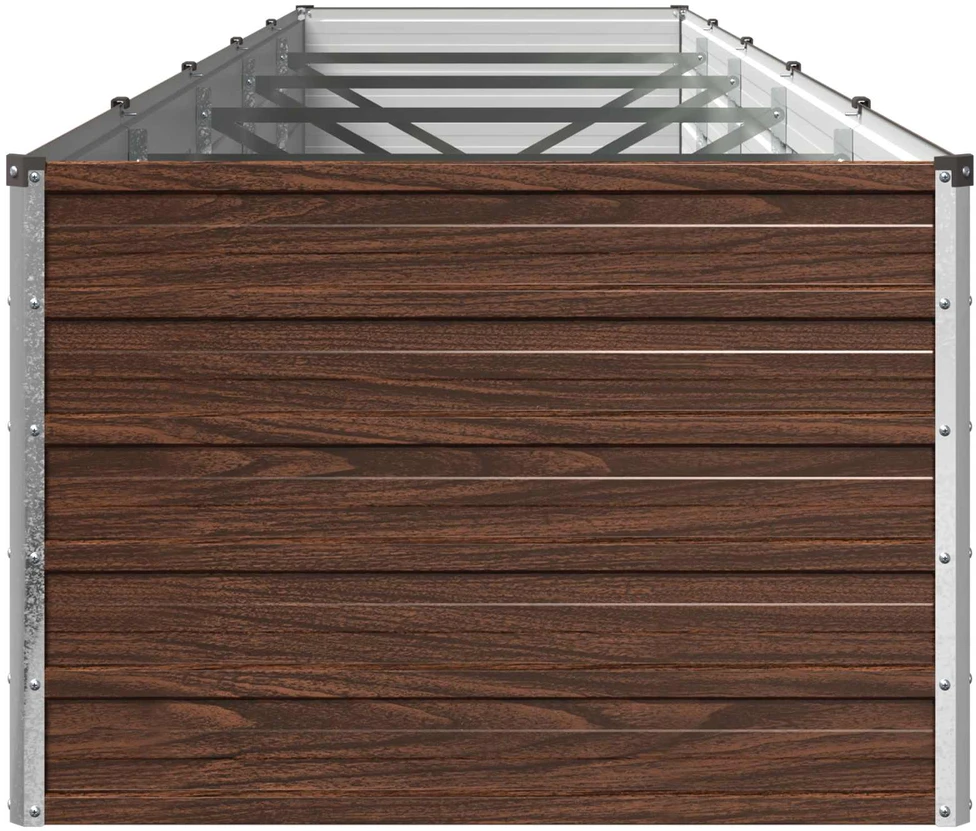 Pakelta sodo lova Juoda 400 x 80 x 55 cm